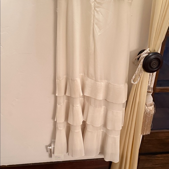 Zimmermann Cream Maxi Dress with Ruffle Details - Picture 6 of 9